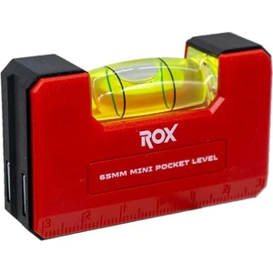 Rox 0280 Mıknatıslı Cep Tipi Mini Su Terazisi 65 mm