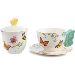 Mikasa Moor Mariposa Çay Fincanı Ve Şekerlik Seti 250 Cc