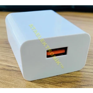 Ata Elektronik CEP TELEFON TABLET USB ŞARJ BAŞLIĞI 5 volt 4.1A ( 9V 2A 12V 1.5A 22W ) ŞARJ ADAPTÖRÜ 4.1A Qualcomm QUİCK 3.0 CHARGE DESTEKLİ TELEFONLAR için