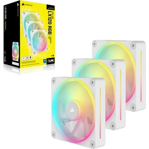 Corsaır Icue Lınk LX120 Rgb 120MM Rgb Fan, Triple Fan Kit - White (CO-9051030-WW)