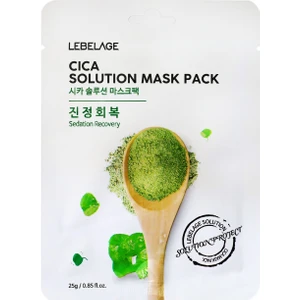 Centella Asiatica Özü Içeren Hassasiyet Karşıtı Nemlendirici Maske Lebelace Cica Solution Mask