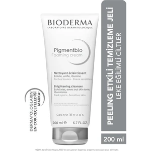Pigmentbio Foaming Cream Aydınlatıcı Peeling Etkili Yıkama Jeli Yüz Ve Vücut 200 ml
