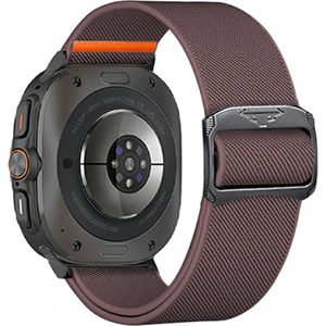 Samsung Galaxy Watch Ultra 47MM Naylon Kayış Elastik Yedek Saat Kordonu (Yurt Dışından)