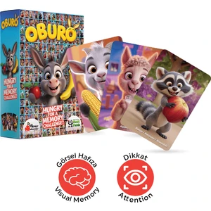 Oburo, Görsel Hafızayı Geliştiren Kart Oyunu (3-7 Yaş)