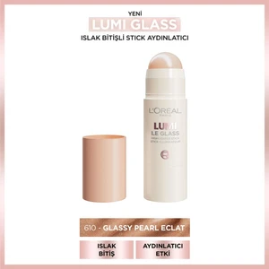 L'Oréal Paris Lumi Glass Islak Bitişli Stick Aydınlatıcı - 610 Glassy Pearl Eclat