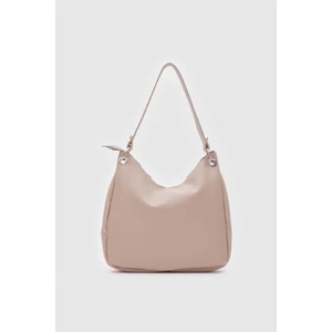 Shule Bags Oval Bigger Kadın Omuz Çantası Valerie Bej