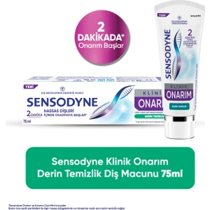 Klinik Onarım Derin Temizlik Diş Macunu 75ML