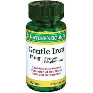 Nature's Bounty Gentle Iron 17MG 60 Kapsül