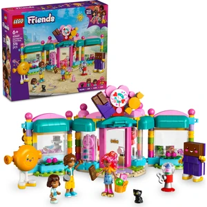 LEGO® Friends Heartlake City Şekerci Dükkanı 42649 - 6 Yaş & Üzeri Çocuklar için Yaratıcı Oyuncak Yapım Seti (376 Parça)