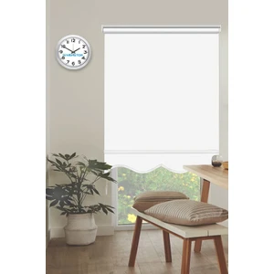 Dilimli Beyaz Güneşlik Stor Perde