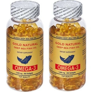 Gold Natural Omega 3 Balık Yağı 200+200 TOPLAM 400 Softgel