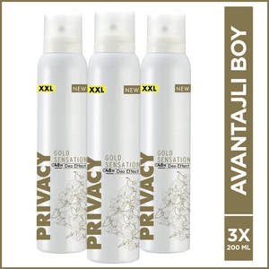 Gold Women Kadın Deodorant 3X200 ml