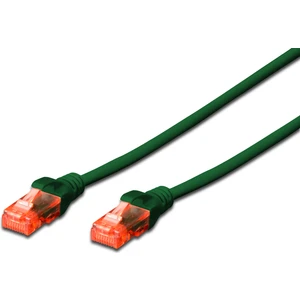 Digitus DK-1617-005/G 0,50 mt Cat6 AWG26/7 Lszh Utp Yeşil Patch Cord Kablo