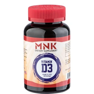 Mnk Vitamin D3 120 Softgel