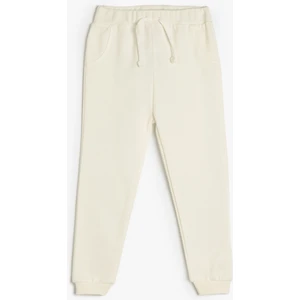 Pamuklu Beli Ayarlanabilir Lastikli Basic Jogger Eşofman Altı