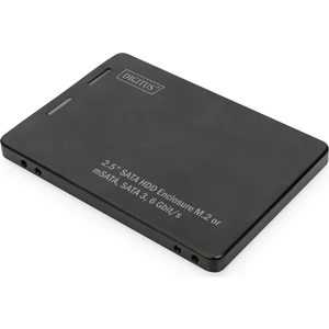 2,5&quot; SATA HDD Kutusu M.2 ya da mSATA&lt;br&gt;Digitus 2,5&quot; SATA HDD Enclosure M.2 or mSATA