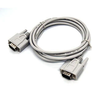 Seri Kablosu, DB9 Erkek <-> DB 9 Erkek, 5 metre, Bej Renk<br>Beek DB9 M/M,beige,5M