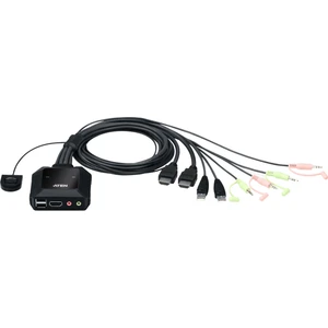 CS22H 2 Port USB 4K HDMI Kvm Switch Kablo