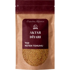Aktar Diyarı Toz Keten Tohumu 500 Gr