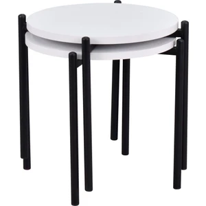 Ay Metal Çok Amaçlı Zigon Tabure (2 Adet)