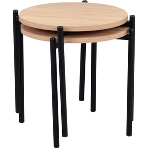 Ay Metal Çok Amaçlı Zigon Tabure (2 Adet)