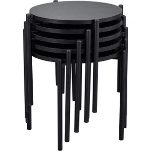 Ay Metal Çok Amaçlı Zigon Tabure (5 Adet)