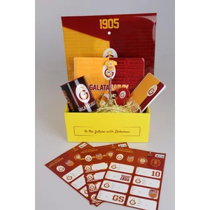 DEKOMUS İLE ÖZEL KUTULU YENİ SEZON LİSANSLI GALATASARAY FULL KIRTASİYE SETİ
