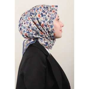 Pamuklu Soft Eşarp 4161-11 Indigo