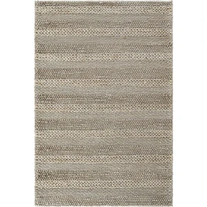 Cool Halı Naturals 1410 Gümüş Doğal Jüt Halı El Dokuma Hasır Halı Dekoratif Jüt Örgü Halı