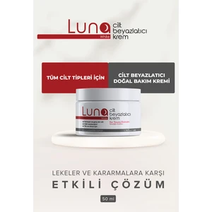Luna White Cilt Beyazlatıcı Krem Lekeleri Yok Eden ve Göz Altı Morluklarını Azaltan Formül