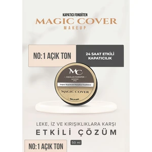 Magic Cover Fondöten - Açık Ton | No 1