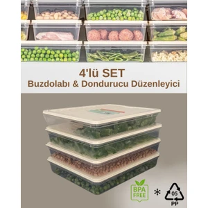 buzluk saklama kabı buzdolabı düzenleyici Yatay dolap içi düzenleyici 5 numara plastiktir gıda ile temasa uygundur mikrodalga fırın için uygundur RENK TERCİHİNİZ VARSA MESAJ ATINIZ