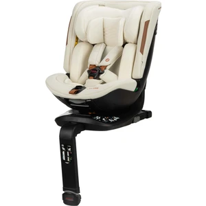 Spinel 360 Plus I-Size Dijital Göstergeli Dönebilen Yatabilen Isofix'li 0-36 kg Oto koltuğu Ivory
