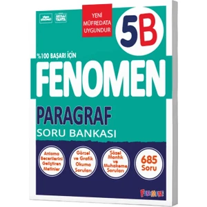 Fenomen 5. Sınıf Paragraf Soru Bankası (B)
