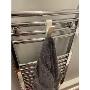 Dlc 3d Design 2 Adet Çift Kancalı Askılık, Havlu Askısı, Bornoz Askısı, Petek Askısı