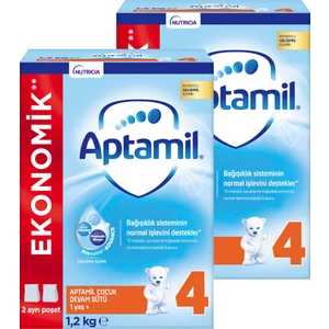 Toz Devam Sütü 2400 gr 12-24 Ay 11 Vitamin ve 10 Mineral İçerikli Almanya Üretimi