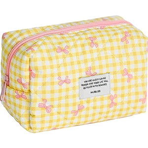 Kafes Kalem Çantası Kozmetik Çantası Büyük Kapasiteli Sevimli Yüksek Değerli Saklama Çantası (Yurt Dışından)