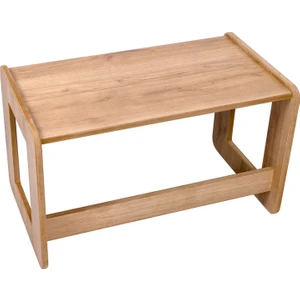 Industrial Living Orta Sehpa- Oturma Odası Sehpa - Zigon Masa - Mdf - Ceviz