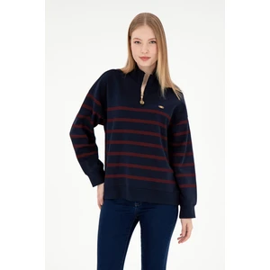 U.s. Polo Assn. Kadın Lacivert Sweatshirt 50298989-VR033