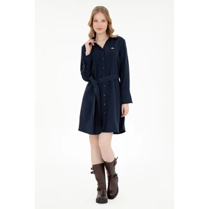 U.s. Polo Assn. Kadın Lacivert Elbise (Dokuma) 50297327-VR033