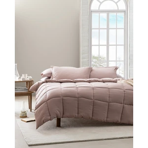 Madame Coco Mona Çift Kişilik Uyku Seti - Pudra