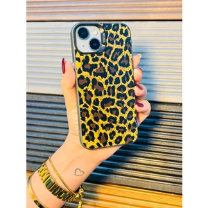 Apple iPhone 14 Uyumlu Cool Leopar Telefon Kılıfı