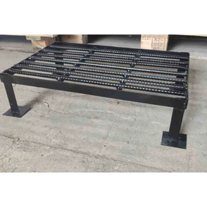 Örnek Metal Kapı Önü Ayaklı Ayak Silme Izgarası 40x100