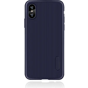 iPhone Xs Uyumlu Kılıf Mat Pastel Renkli Çizgi Kanallı Kaliteli Tio Silikon Kapak