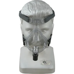 Cpap Maskesi,bpap Maske, Full Face Maske Ağız Burun Maskesi Şeffaf S, M,l Beden