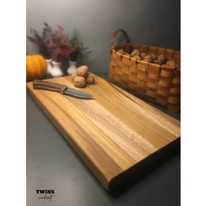 Twins Wood Craft Kayın Ağacı Kesme Tahtası (Büyük Boy)