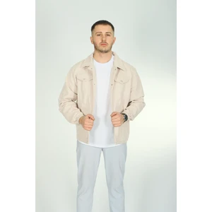 Zbd Kaşe Bomber Ceket Taş