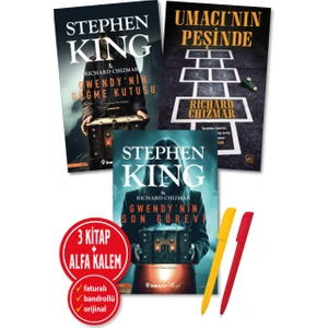 Gwendy'nin Düğme Kutusu - Umacı'nın Peşi - Gwendy'ni Son Görevi 3 Kitap - Alfa Kalem