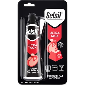 Selsil Montaj Yapıştırıcı Beyaz Ultra Tack 60ML - KFK7820-9872