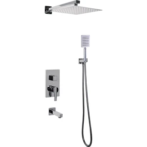FAWER Faucet & Shower Fawer Krom  Ankastre Duş Seti 3 Yönlü  full Set 5 Yıl Garantili -505S
